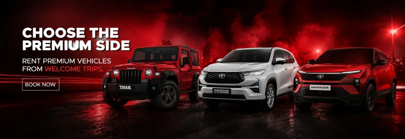 Choose the Premium Vehicle from Kerala Taxi Cabs